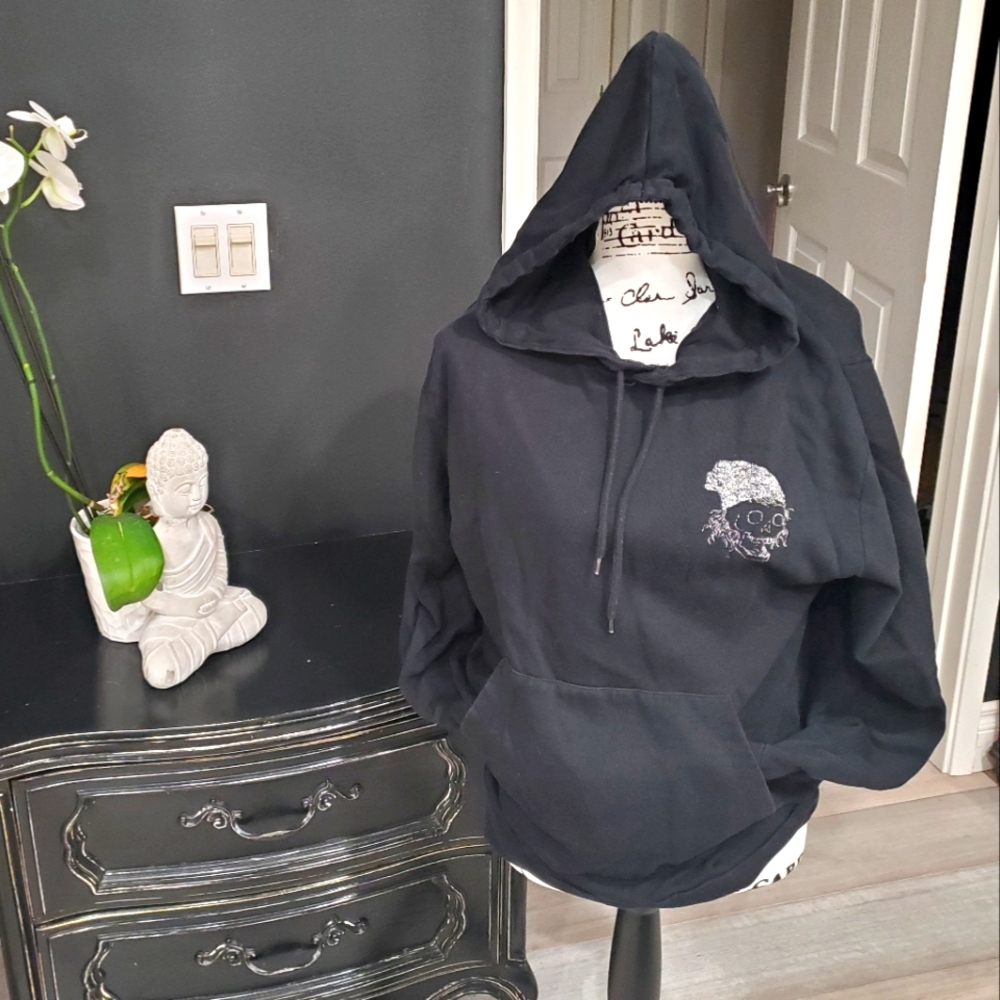 XL Skull Hoodie. ASOS